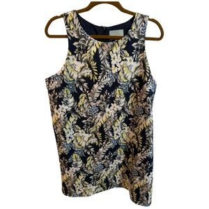 Skies are Blue Sleeveless Floral Shift Dress